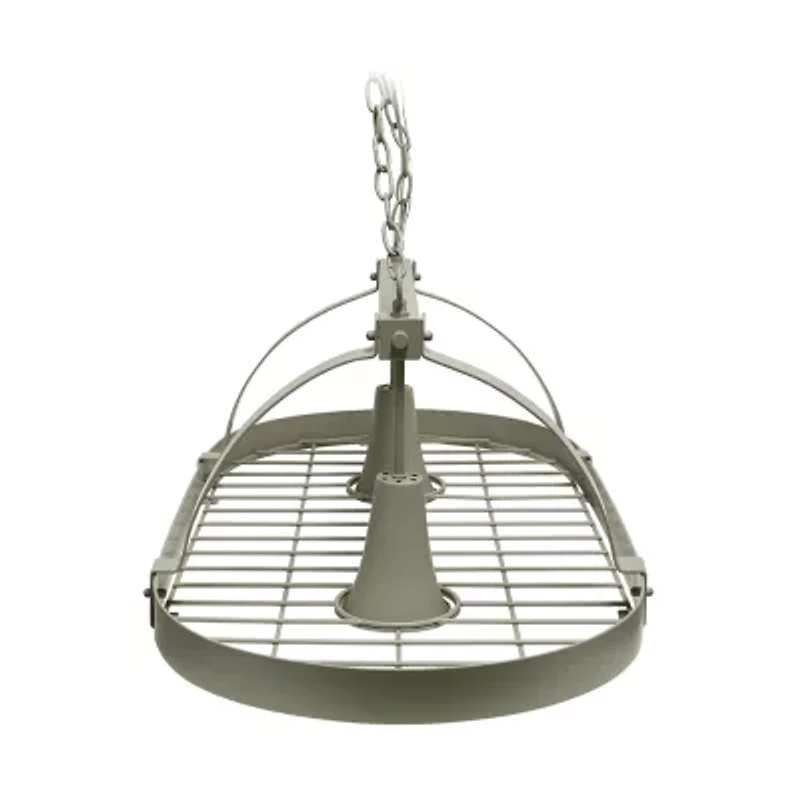 All the Rages Nickel Pot Rack Pendant Light