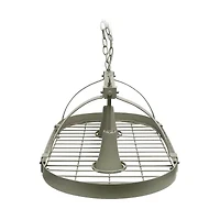 All the Rages Nickel Pot Rack Pendant Light