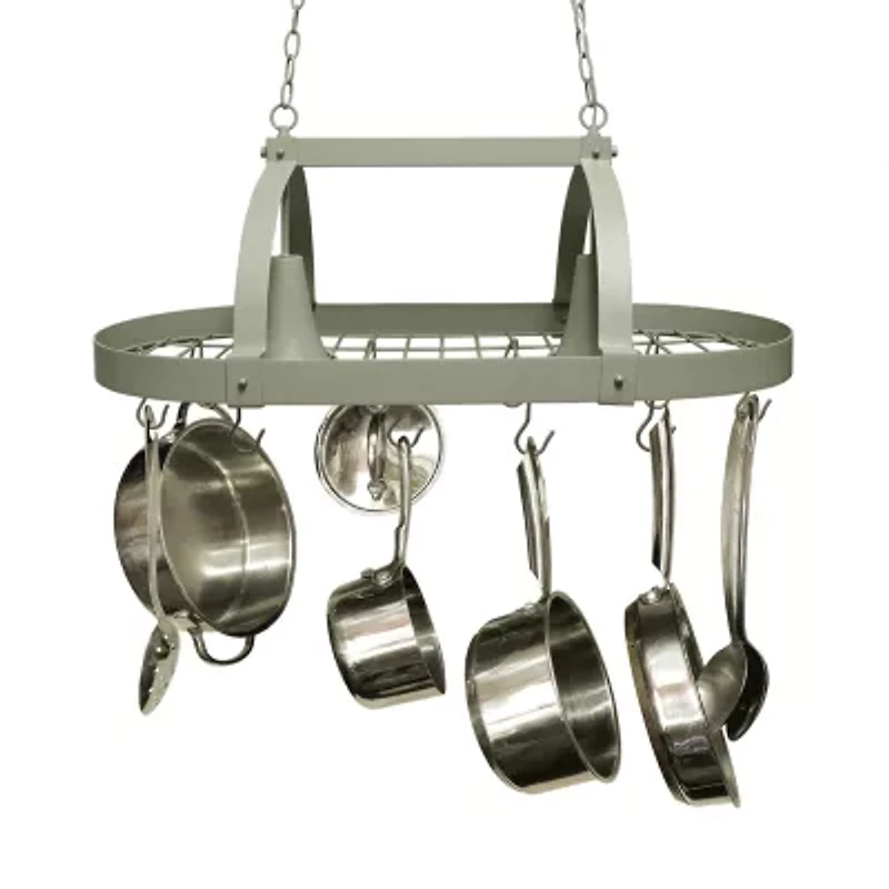 All the Rages Nickel Pot Rack Pendant Light