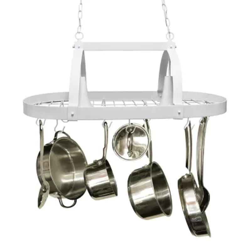 All the Rages Nickel Pot Rack Pendant Light