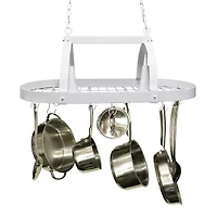 All the Rages Nickel Pot Rack Pendant Light