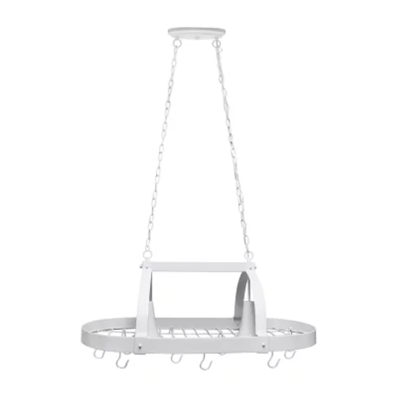 All the Rages Nickel Pot Rack Pendant Light