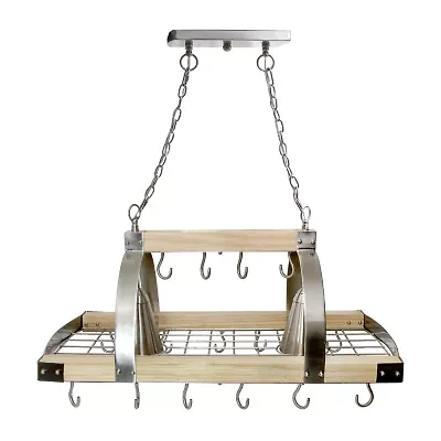 2lt Wooden Potack With Downlight Pendant Light