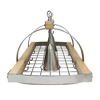 2lt Wooden Potack With Downlight Pendant Light