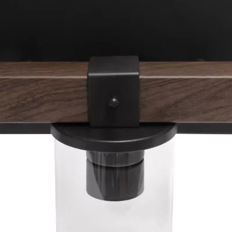 All the Rages 3-Light Vanity With Restored Wood Look Light