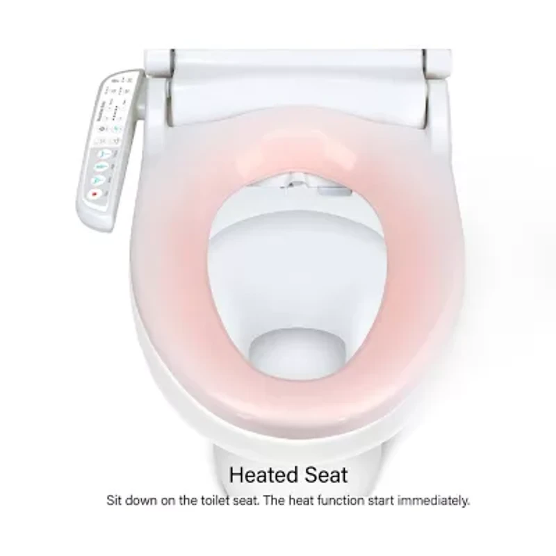 Daiwa Felicity Wash Mate Deluxe Bidet Toilet Seat Twin Cleansing Wands