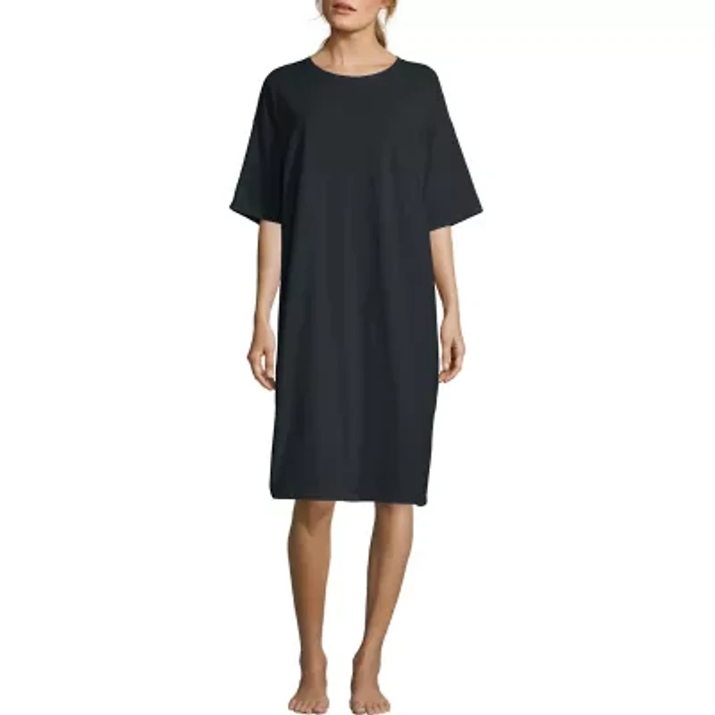 Hanes Womens Crew Neck Short Sleeve Active T-Shirt