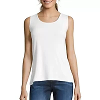 Hanes Women's Mini-Ribbed Cotton Tank