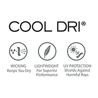 Hanes Womens Cool-DRI V Neck Short Sleeve Performance T-Shirt