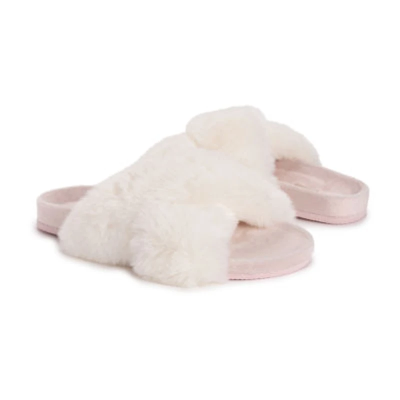 Muk Luks Womens Slip-On Slippers