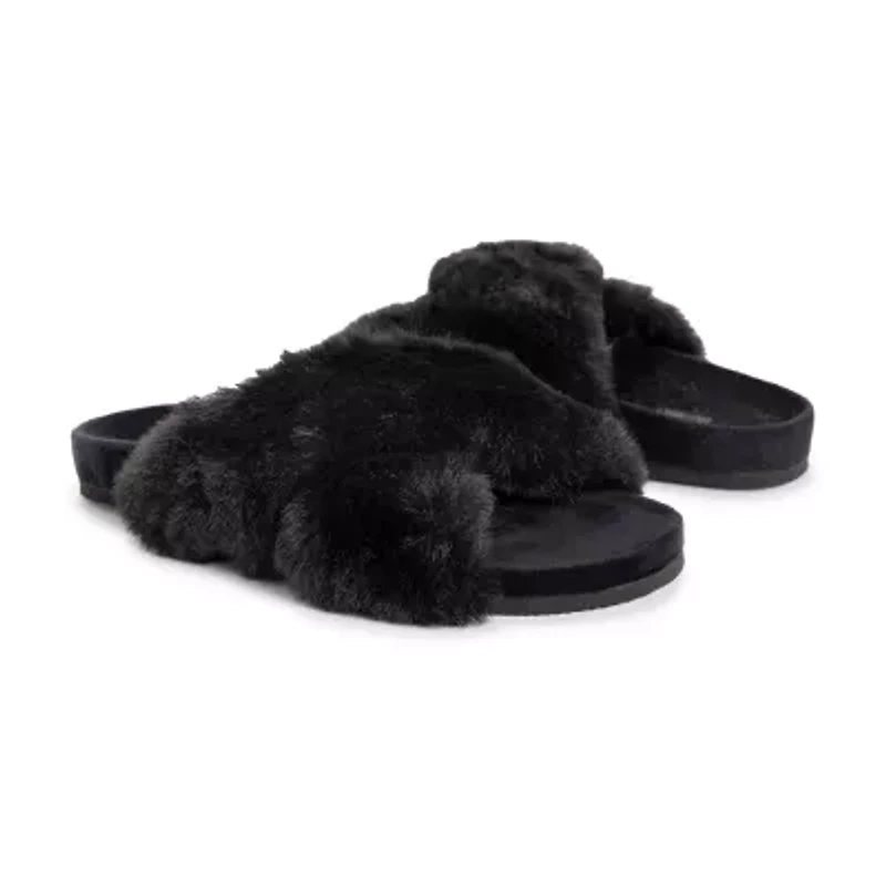 Muk Luks Womens Slip-On Slippers