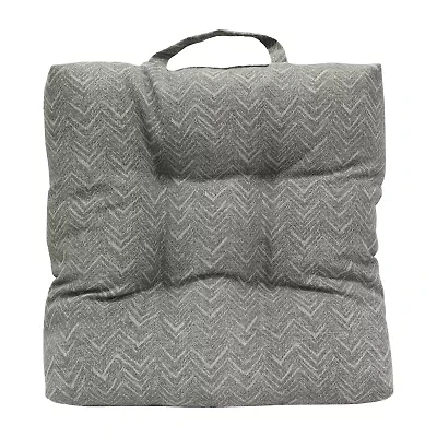 Outdoor Dècor Chevron Print With Handle Water Resistant Adirondack Cushion