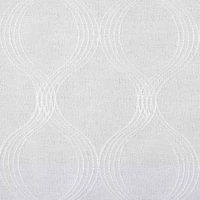 Max Blackout Prescott Grommet Top Embroidered 100% Single Curtain Panel