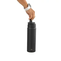 Joyjolt Triple Insulated Water With Flip Lid & Sport Straw - 22 Oz Oz. Bottle