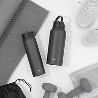 Joyjolt Insulated Water With Flip Lid & Sport Straw - 32 Oz Oz. Bottle