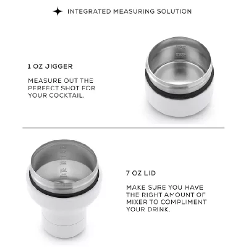 Joyjolt Vacuum Insulated Protein - 20 Oz Cocktail Shaker