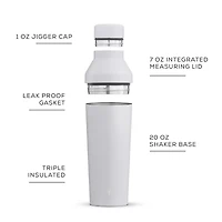 Joyjolt Vacuum Insulated Protein - 20 Oz Cocktail Shaker
