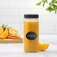 Joyjolt Reusable Glass Juice With Lids 16oz 8-pc. Food Container