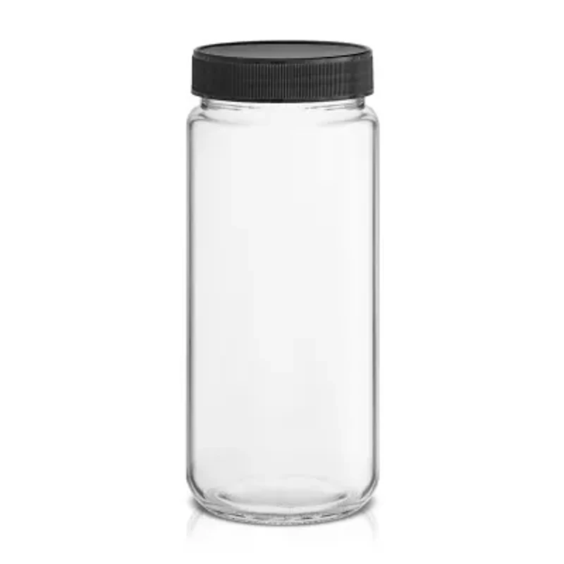 Joyjolt Reusable Glass Juice With Lids 16oz 8-pc. Food Container