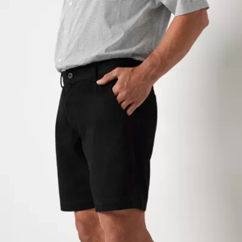 St. John's Bay Mens 9" Mid Rise Stretch Fabric Chino Short