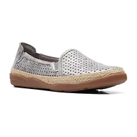 Clarks Elaina Ruby Womens Round Closed Toe Slip-On Shoe