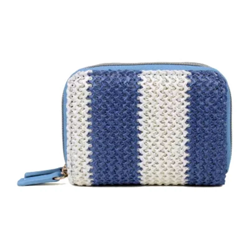 Julia Buxton Wizard Womens Rfid Blocking Accordian Wallet