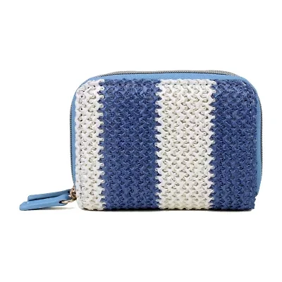 Julia Buxton Wizard Womens Rfid Blocking Accordian Wallet
