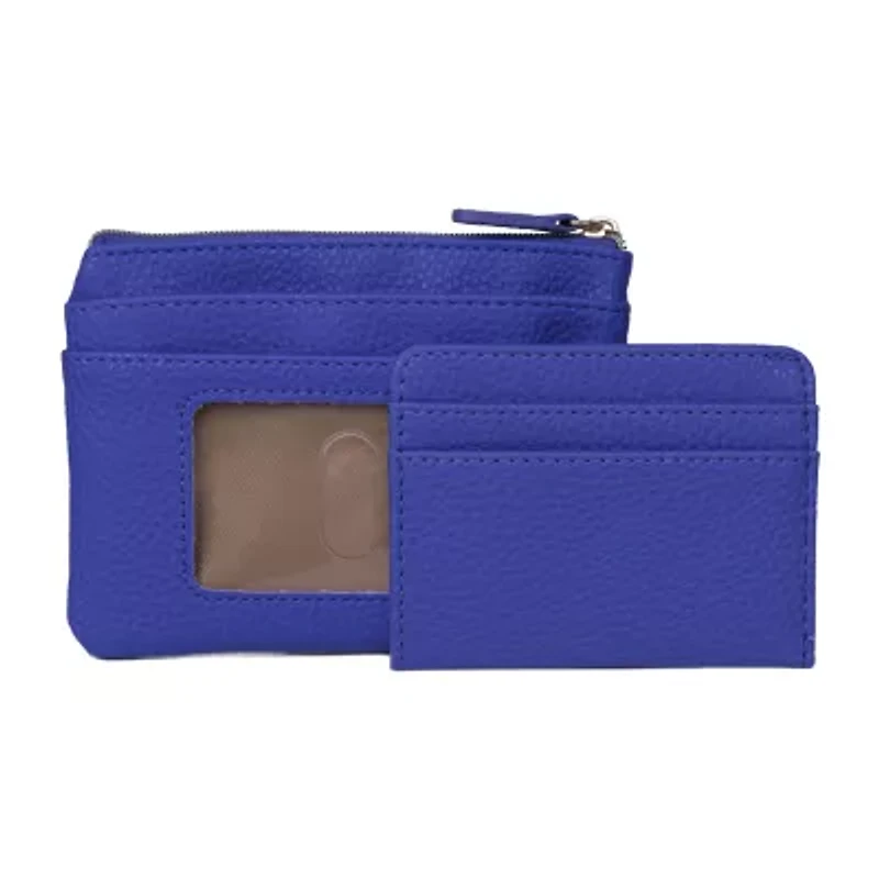 Julia Buxton Large Id Coin Case Womens Rfid Blocking Wallet