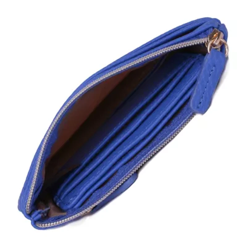 Julia Buxton Large Id Coin Case Womens Rfid Blocking Wallet