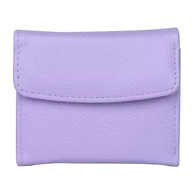 Julia Buxton Mini Trifold Womens RFID Blocking Trifold Wallet