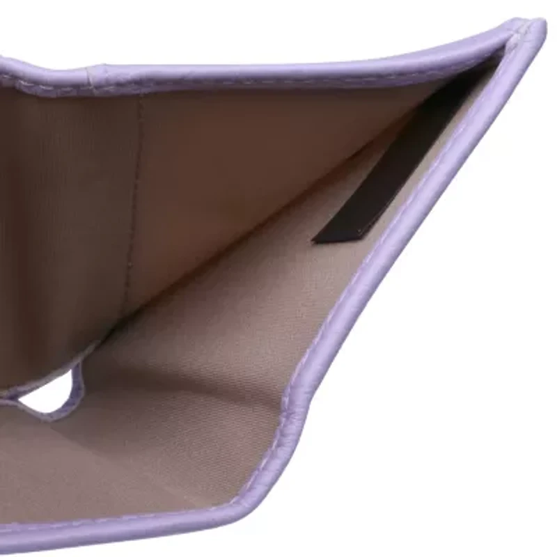 Julia Buxton Mini Trifold Womens RFID Blocking Trifold Wallet