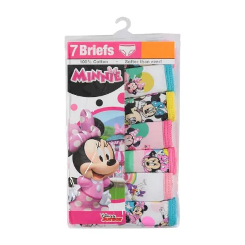 Toddler Girls Minnie Mouse Brief Panty Tgup7209.