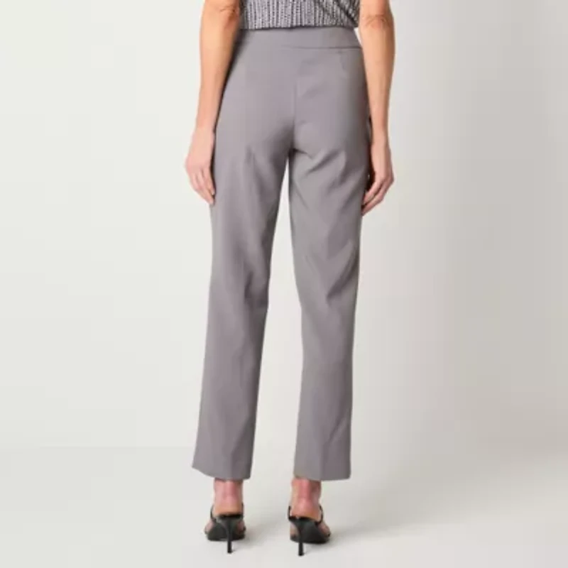 Black Label by Evan-Picone Womens Classic Fit Straight Suit Pant