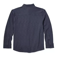 Thereabouts Little & Big Kid Boys Long Sleeve Regular Fit Button-Down Shirt