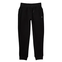 Xersion Little & Big Kid Boys Cuffed Mid Rise Regular Fit Fleece Jogger Pant