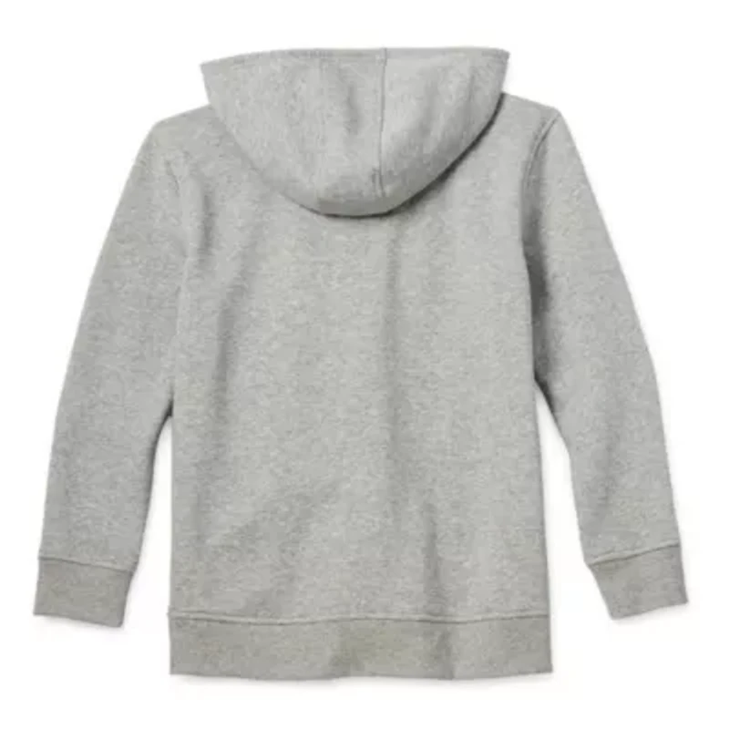 Xersion Little & Big Kid Boys Long Sleeve Fleece Zipper Active Hoodie