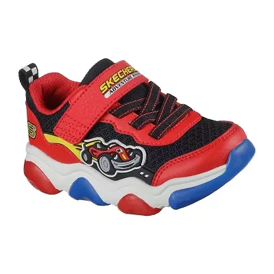 Skechers Mighty Glow 2.0 Dino Bolt Toddler Boys Sneakers