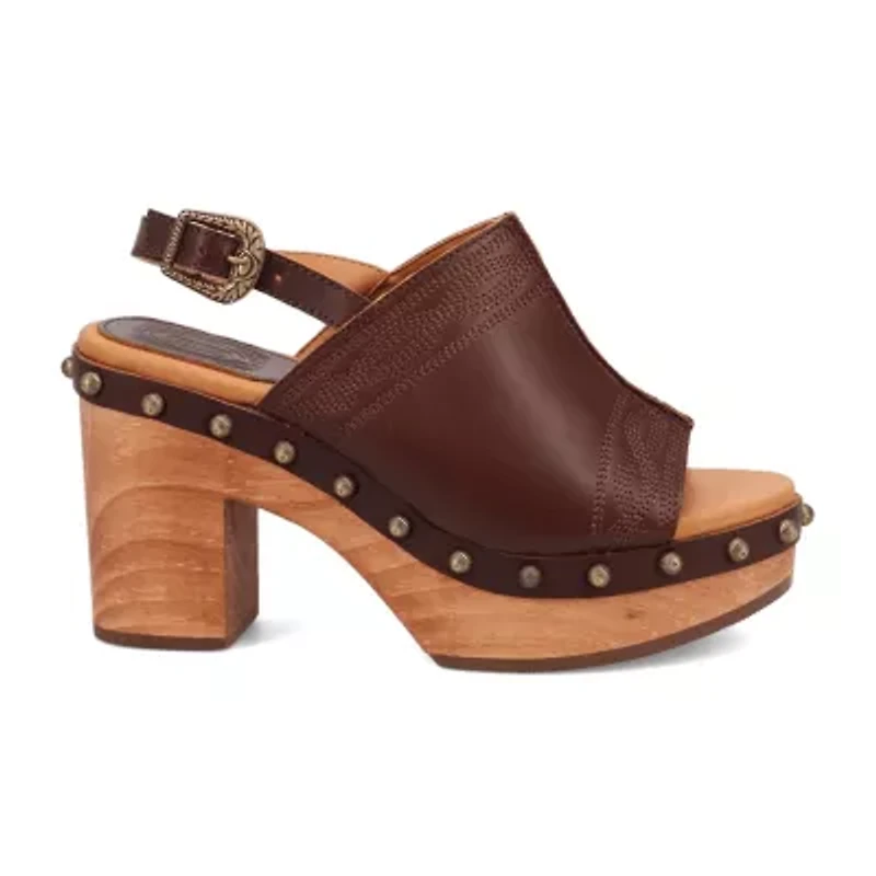 Dingo Womens Clover Heeled Sandals