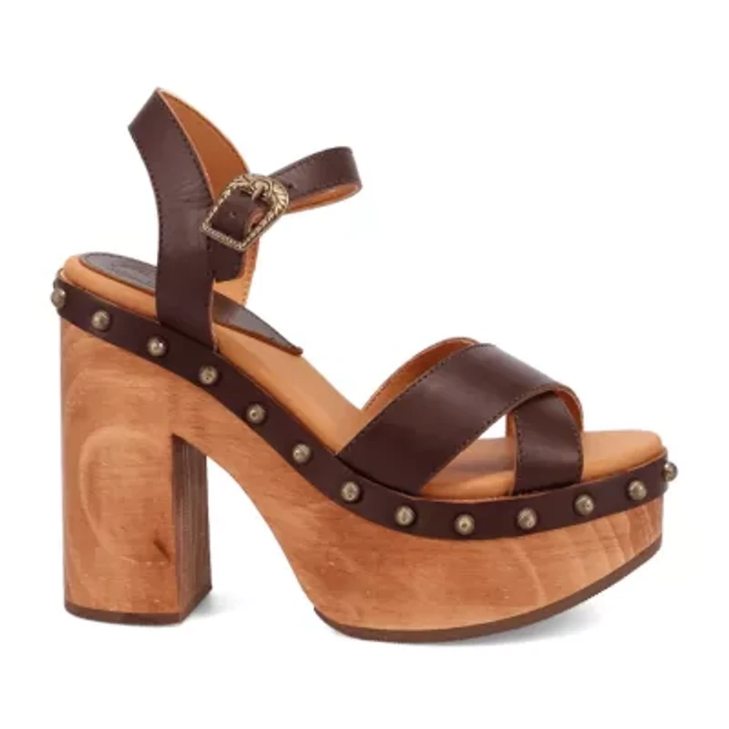 Dingo Womens Lotus Heeled Sandals