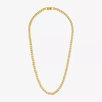 Bulova Mens Stainless Steel Inch Link Chain Necklace