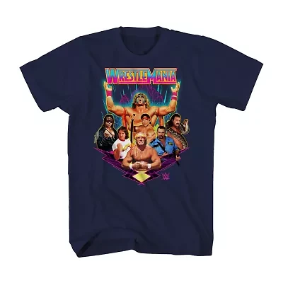 Mens Short Sleeve WrestleMania Graphic T-Shirt