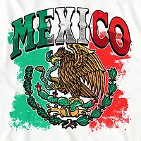 Mens Short Sleeve Mexico Graphic T-Shirt