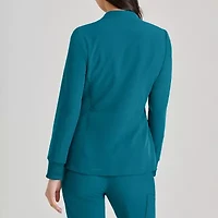 Barco Unify Buw884 Team 3- Pocket Funnel Collar Warm-Up Womens Stretch Fabric Moisture Wicking Wrinkle Resistant Scrub Jackets