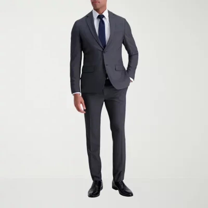 Haggar JMH Ultra Mens Stretch Fabric Super Slim Fit Suit Jacket