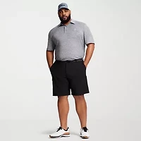 IZOD Swingflex Mens 9 1/2" Big and Tall Stretch Fabric Quick Dry Chino Short