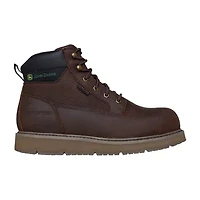 Skechers Mens John Deere Flex-Wedge Ranger Waterproof Slip Resistant Flat Heel Work Boots