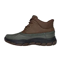Skechers Hands Free Slip-Ins Mens John Deere Swamper Duck Waterproof Slip Resistant Flat Heel Rain Boots