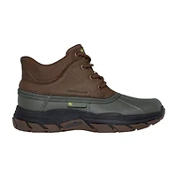 Skechers Hands Free Slip-Ins Mens John Deere Swamper Duck Waterproof Slip Resistant Flat Heel Rain Boots