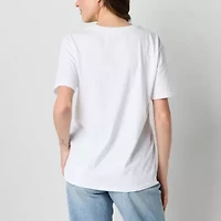 Grayson Threads, The Label Juniors Lucky Charms Boyfriend Womens Crew Neck Short Sleeve Graphic T-Shirt