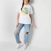 Grayson Threads, The Label Juniors Lucky Charms Boyfriend Womens Crew Neck Short Sleeve Graphic T-Shirt